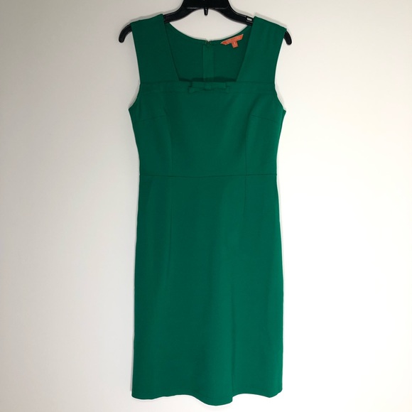 NEW ModCloth Retro Sheath Square Neckline Dress - Picture 4 of 8